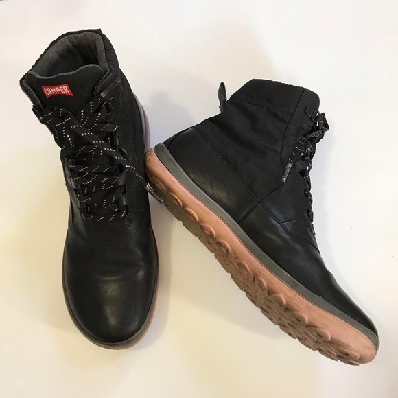 Camper Shoes | Mens Camper Black GORE-TEX Lace Up Boots | Color: Black | Size: 8 | Amsol's Closet